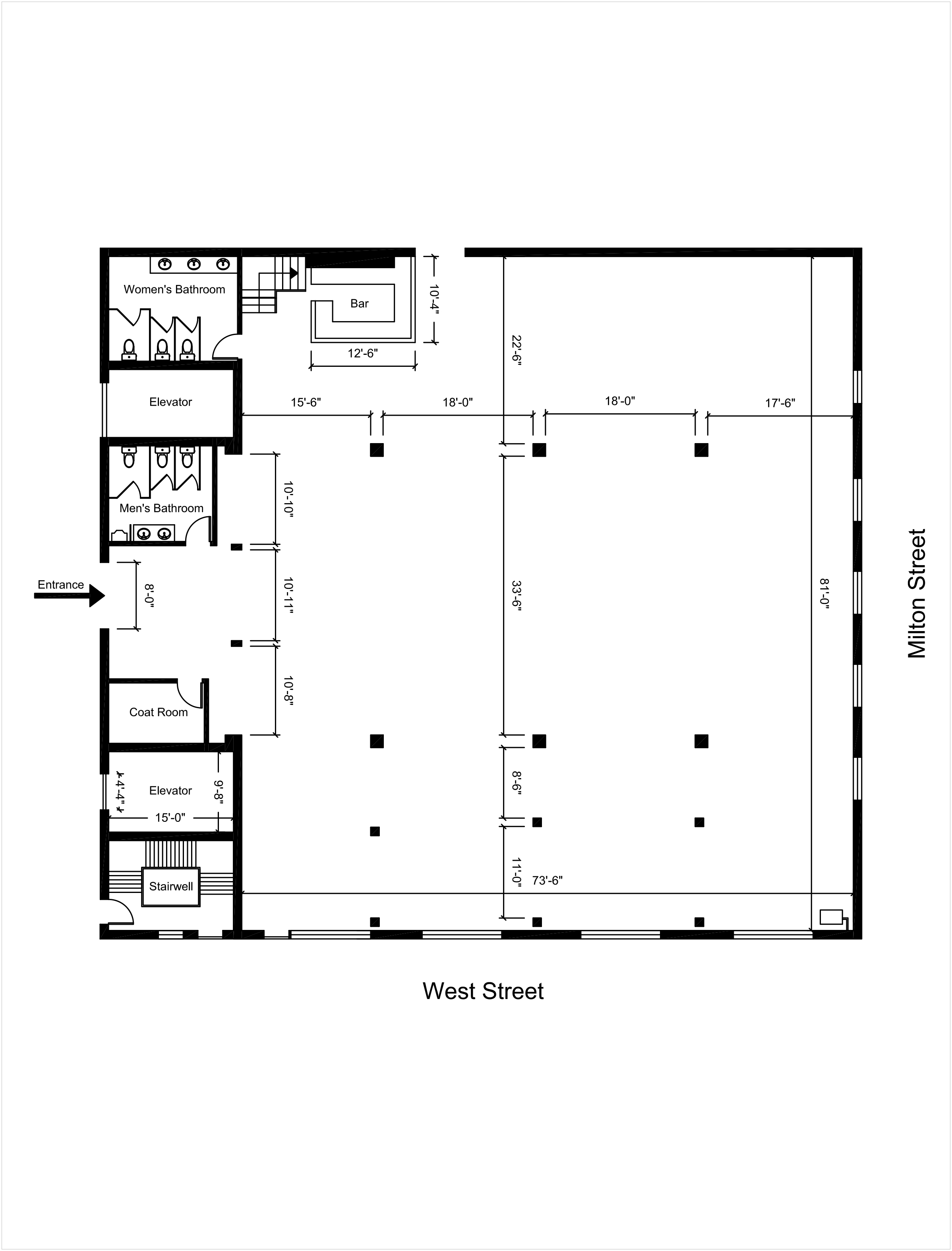 plan Greenpoint Loft A unique BK Venues event space